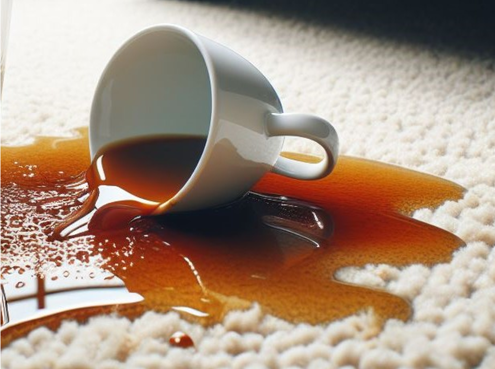 ترفندهای پاک کردن لکه چای از فرش